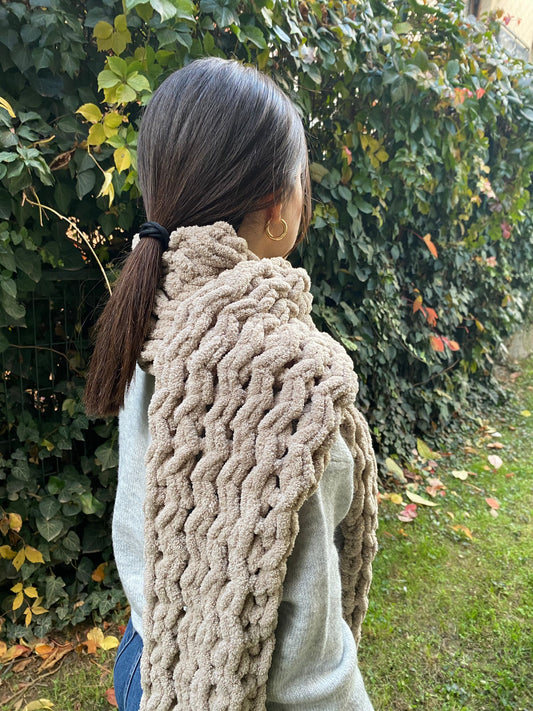 🧣 Kendine Sarıl Atkısı – Her İlmeğinde Bir Huzur